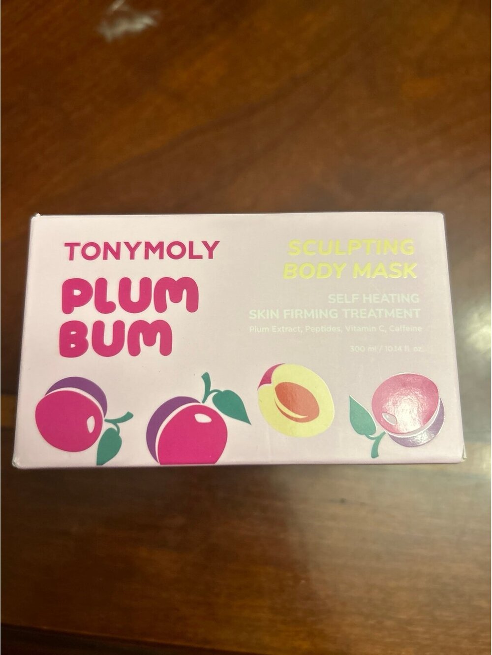 C306 TONYMOLY Plum Bum Self-Heating Sculpting Body Mask